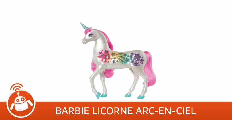 Licorne Barbie arc-en-ciel sons et lumières [Test & Avis ]